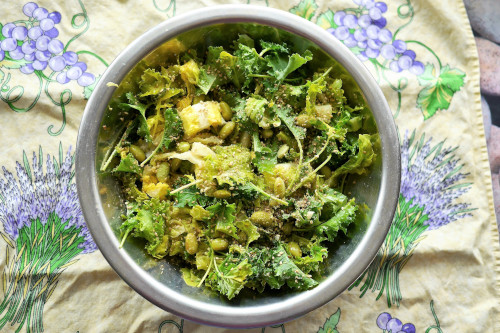salade toute verte aux feves - votre dieteticienne - valerie coureau